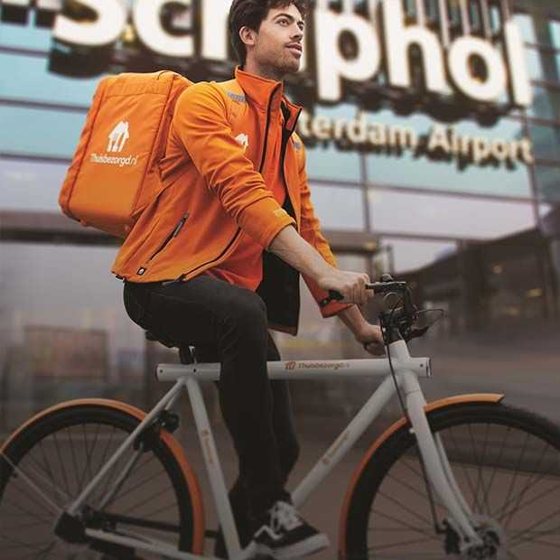​Thuisbezorgd gaat ook bij bedrijven op Schiphol bezorgen