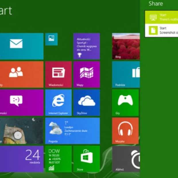 Screenshots van Windows Blue online uitgelekt