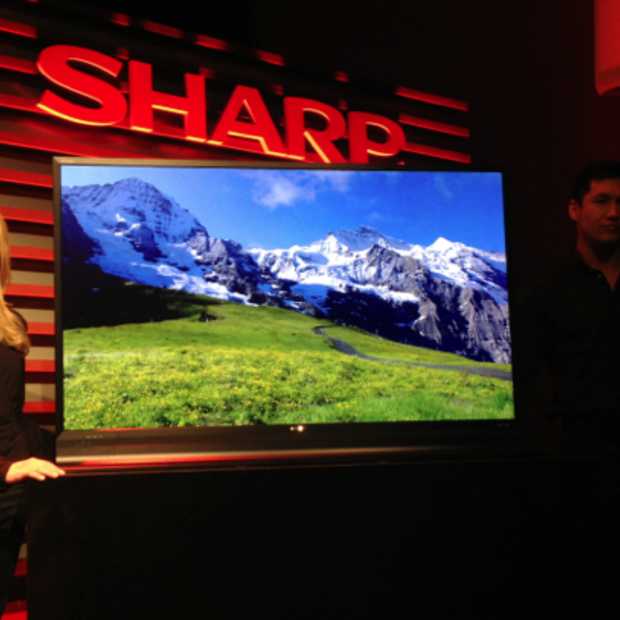 Sharp onthult eerste Ultra HD LED TV's tijdens CES 2013
