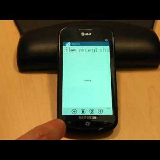 SkyDrive App for Windows Phone