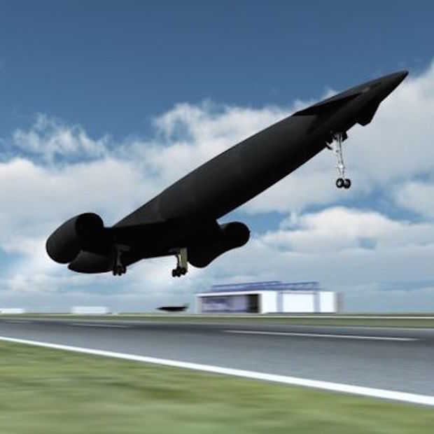 Skylon: het vliegtuig waarmee je in vier uur van Londen naar Sydney reist