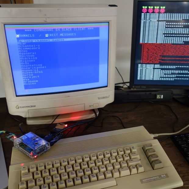 Slack draait nu ook op de Commodore 64