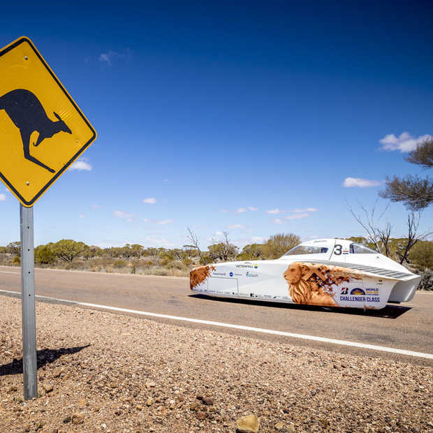 Team uit Delft wint dit keer niet de World Solar Challenge