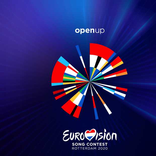 Artwork Eurovisie Songfestival gebaseerd op Dutch Design en data