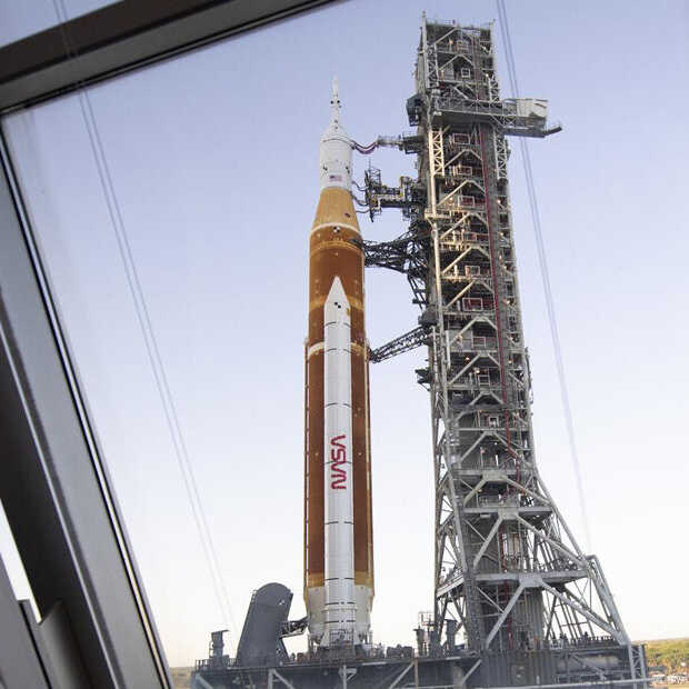 NASA's Space Launch System-raket gaat in juni voor poging 2
