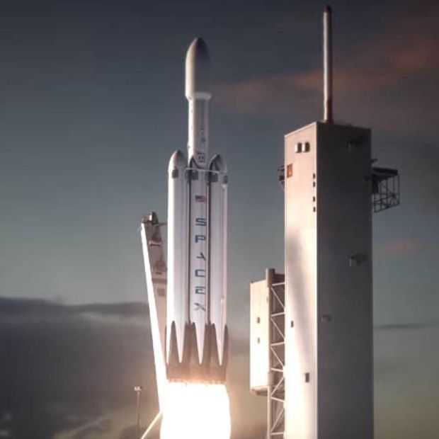 SpaceX lanceert de eerste Falcon Heavy-raket in november