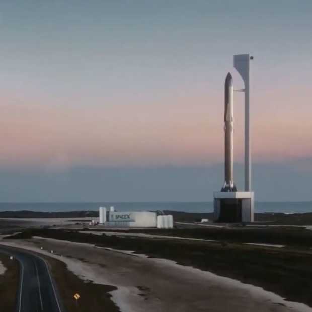 Raket SpaceX landt maar explodeert