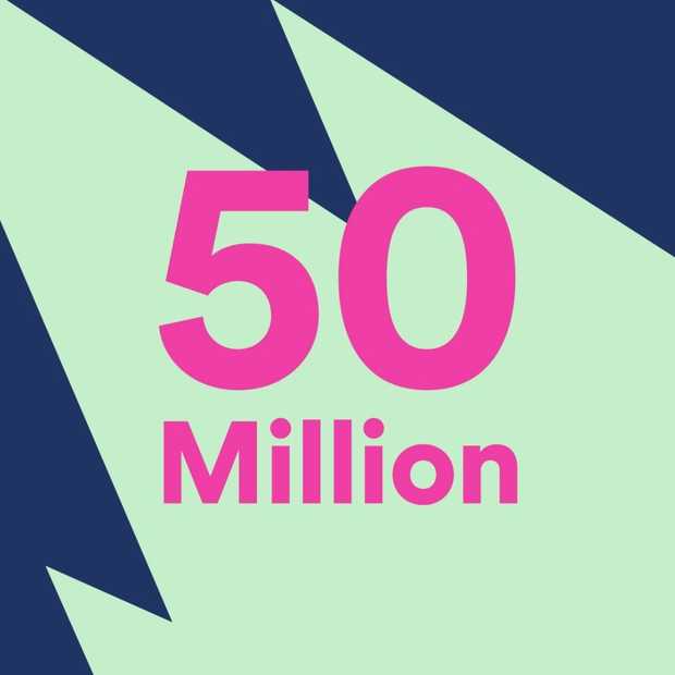 Spotify heeft nu 50 miljoen betalende gebruikers