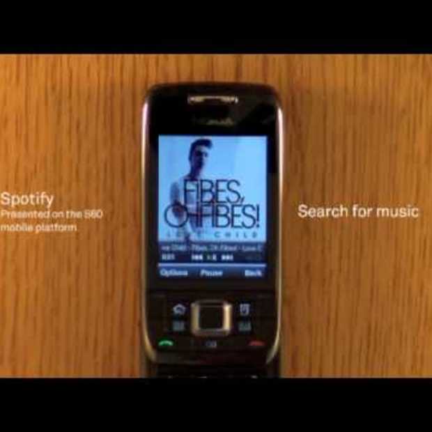 Spotify for S60 preview