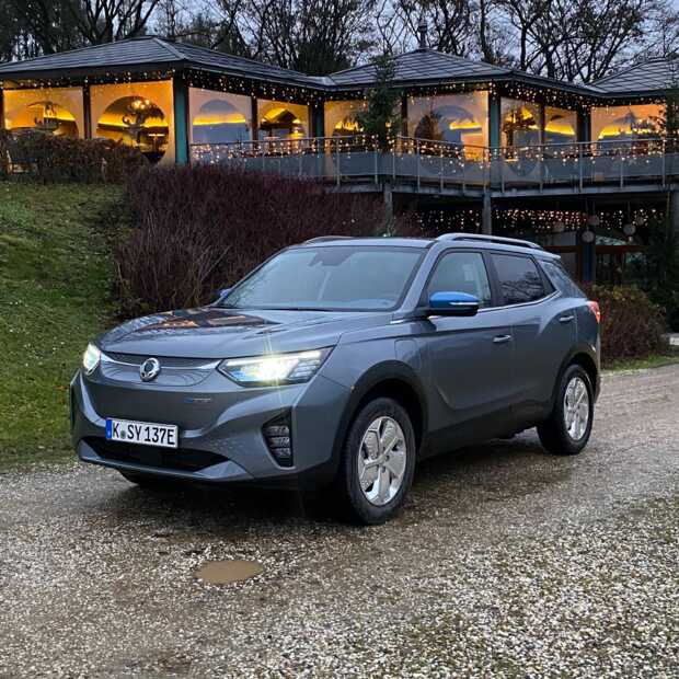 Het nieuwe gezicht van SsangYong de Korando e-Motion