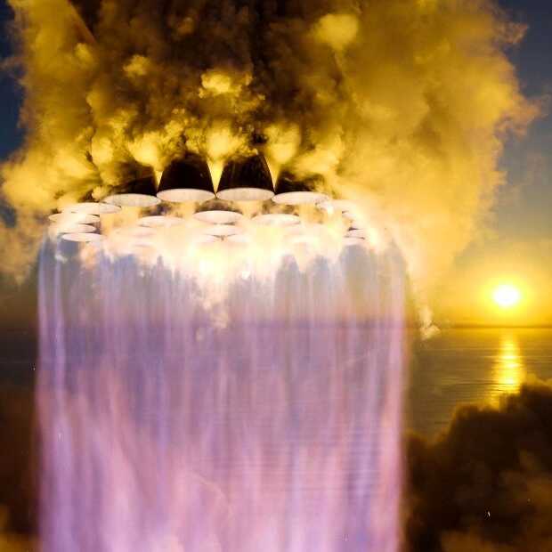 Tweede Starship-test SpaceX eindigt ook in een hoopje as