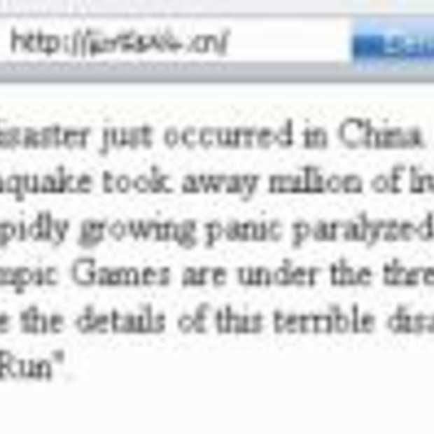 Storm Worm annuleert Olympische Spelen in Beijing