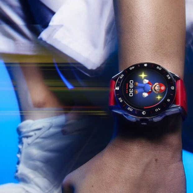 ​De officiële Super Mario-smartwatch kost 1.800 euro