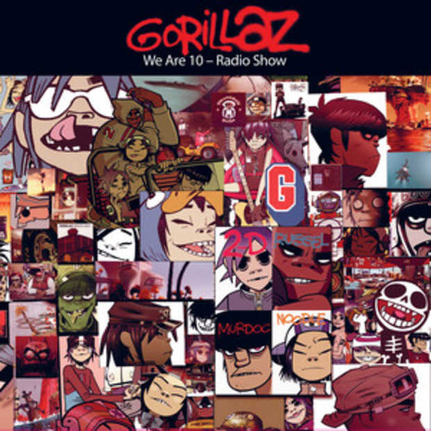 The Gorillaz bestaan 10 jaar en vieren dat met exclusieve content op Spotify
