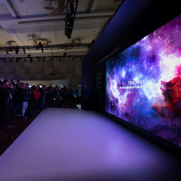 Een 219-inch 4K televisie? Samsung toont het op de CES