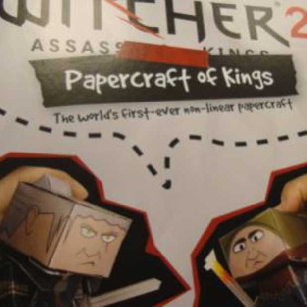 The Witcher: Papercraft of Kings - beste presskit ever