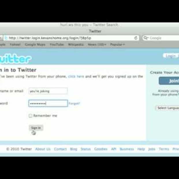 This you???? Twitter phishing attack demonstrated by Sophos