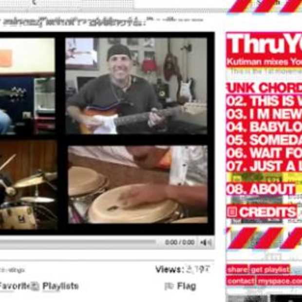 Thru-You: willekeurige muziek van YouTube in de remix