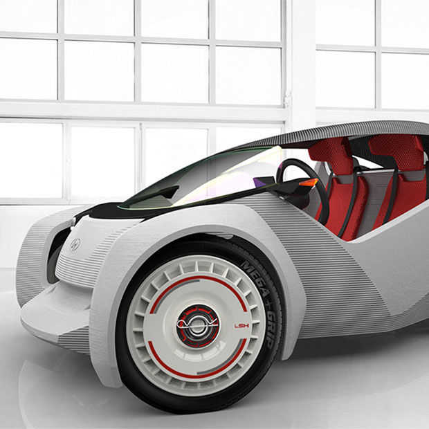 Open source auto bouwer gaat 3D auto printen & bouwen op IMTS Chicago