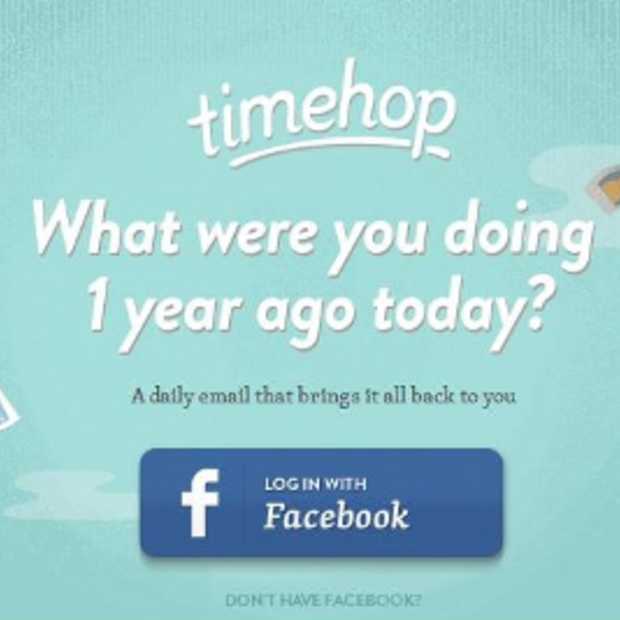 Timehop: je digitale verleden in je inbox