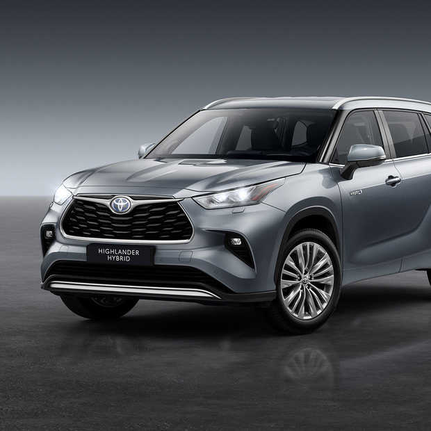 Toyota Highlander​, een 7-persoons SUV​, komt ook naar Nederland