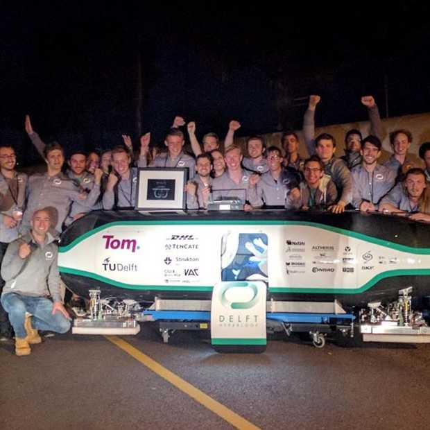 Studenten TU Delft winnen hyperlooprace