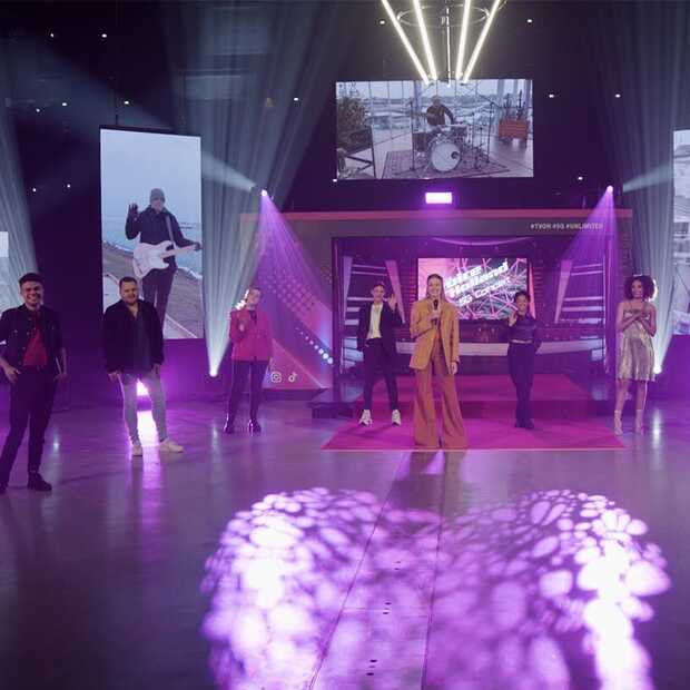 Eerste 5G-concert in Nederland is een feit: The voice of Holland