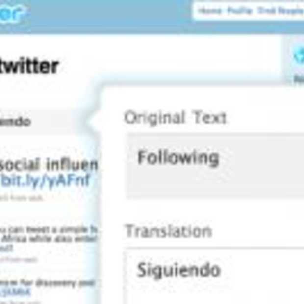 Twitter binnenkort ook in andere talen