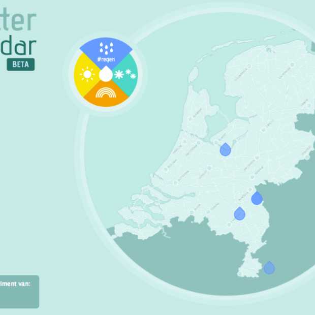 Twitterradar: Het weer volgens Twitterend Nederland
