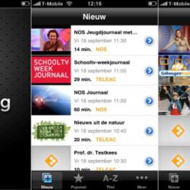 Uitzending Gemist App een succes