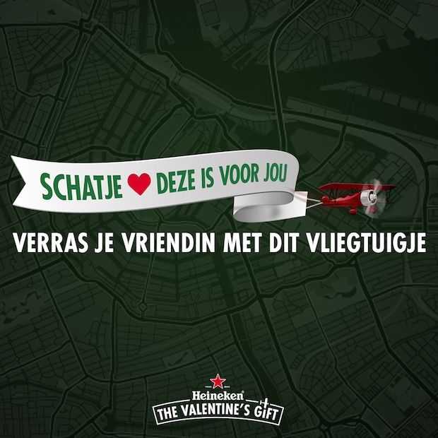 Heineken schiet Nederlandse man te hulp op Valentijnsdag