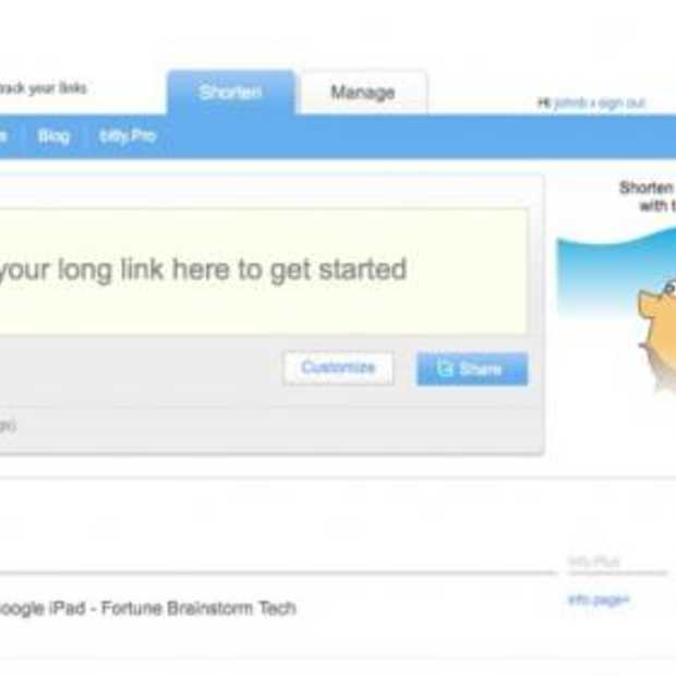 Verbeterde versie van Bit.ly