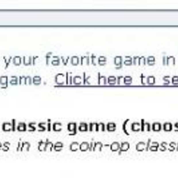 Verkiezing XBOX Live Arcade game 2007