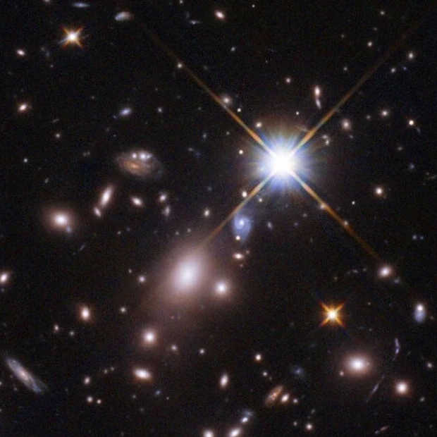 Hubble legt de verste ster vast die we ooit zagen
