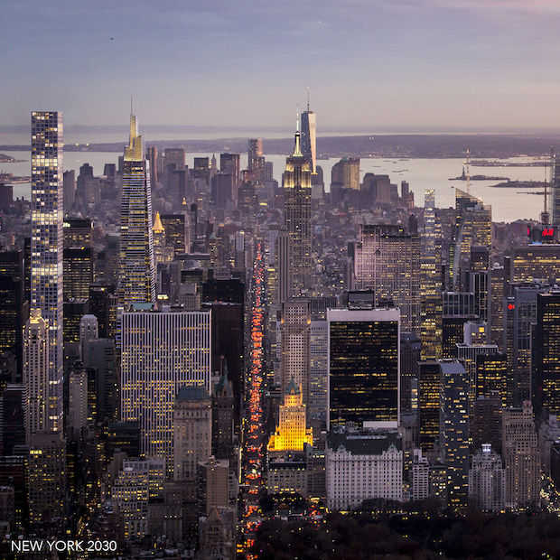 Zo ziet de New York skyline er in 2030 uit