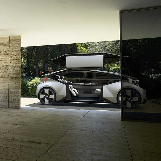 ​Autonoom rijden; slapend van A naar B in nieuw concept Volvo 360c​