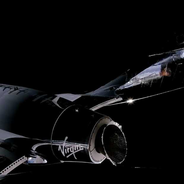 Eerste passagier Virgin Galactic in de ruimte