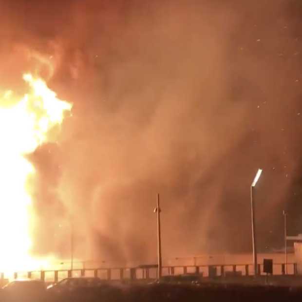 Vreugdevuur in Scheveningen en hoe het bijna mis ging