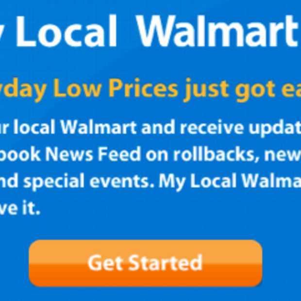 Walmart's 3.500 nieuwe Facebook pagina's