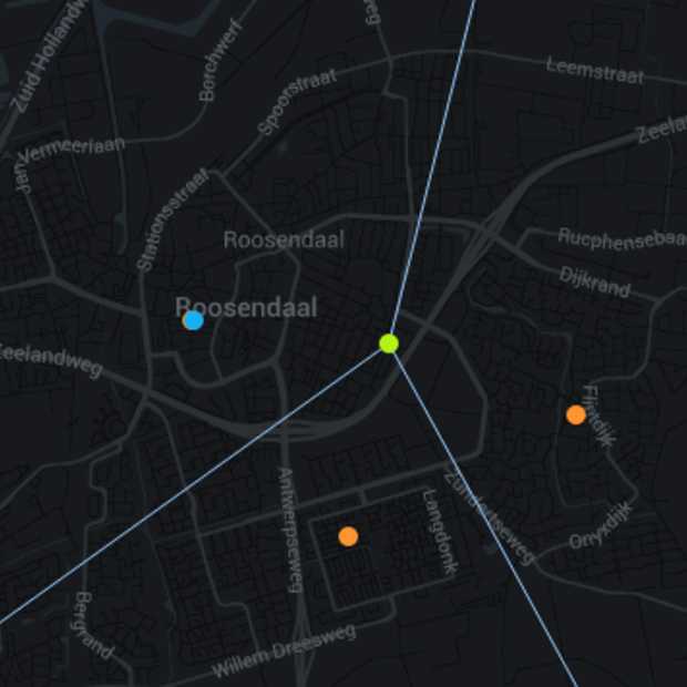 Web app om Foursquare vrienden te ontlopen