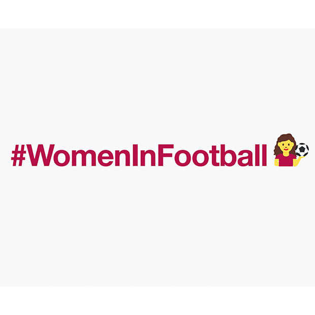 Eerste emoji voor vrouwenvoetbal #WomeninFootball