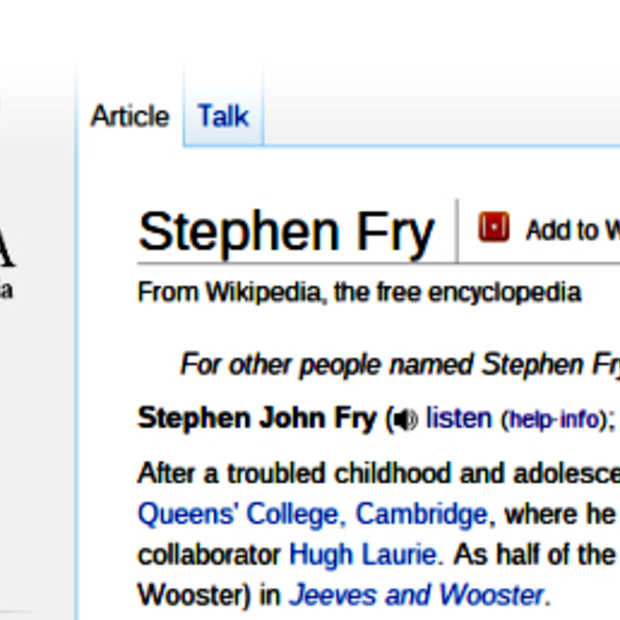 WikiVIP (Voice intro Project): Wikipedia introduceert geluidsfragmenten bij artikelen