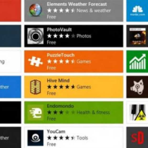 Windows Store heeft meer dan 50.000 apps