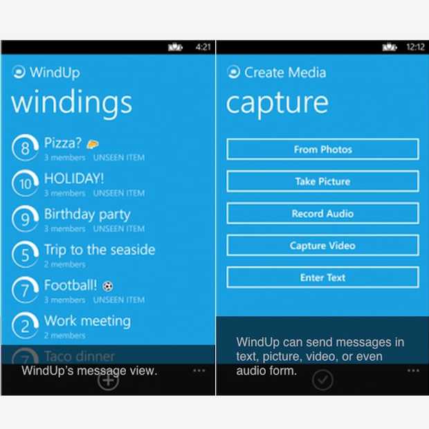 WindUp: SnapChat van Windows