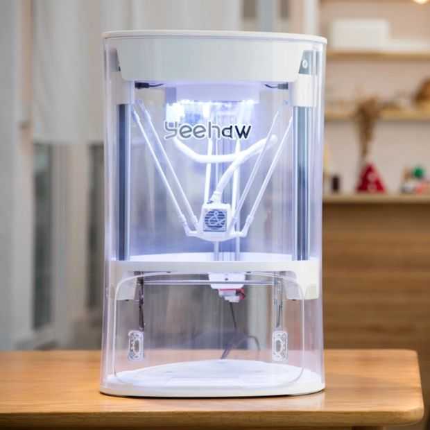 De Yeehaw is een 3D-printer voor kinderen met maakdrang