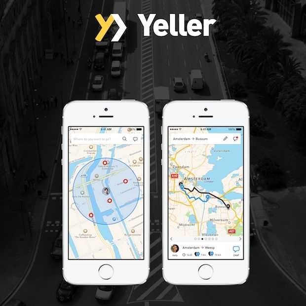 Nieuwe app Yeller laat je taxi delen