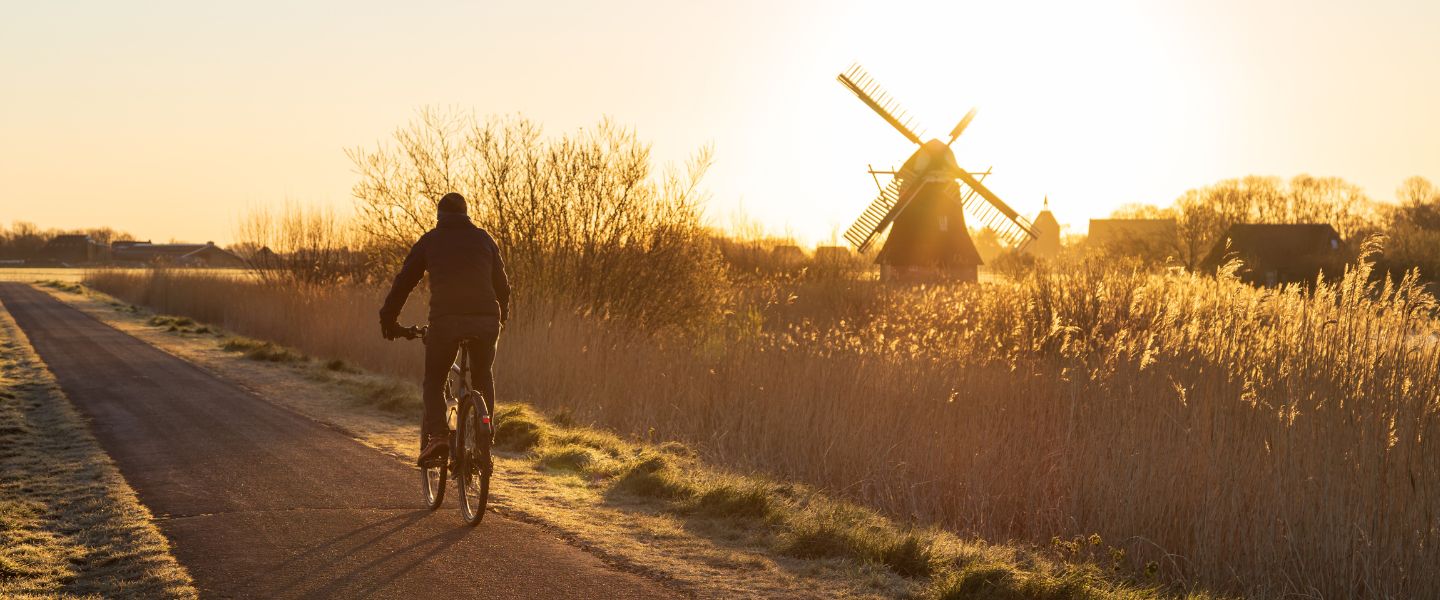 Fietsers, wind mee maakt je uiteindelijk niet sneller