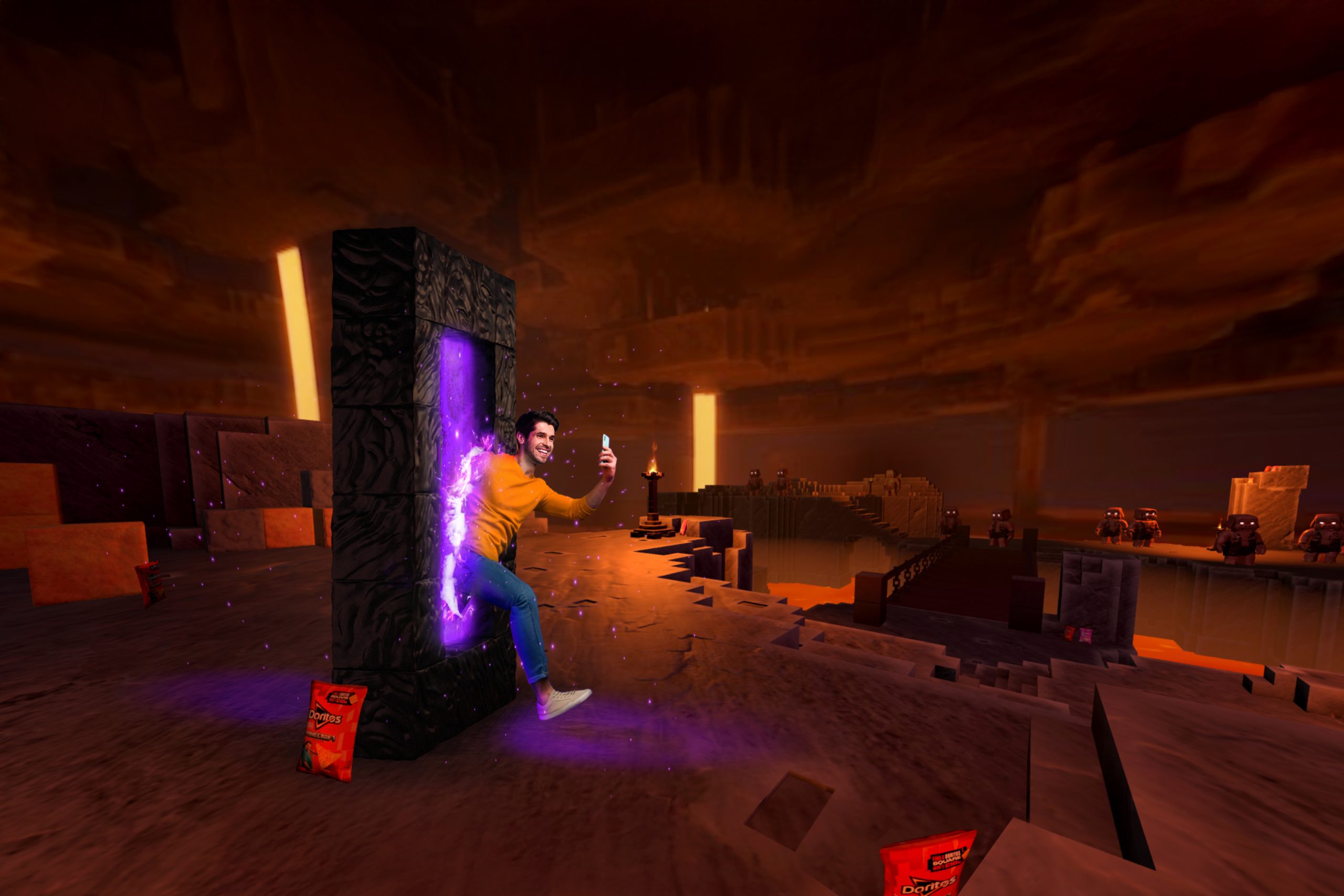 minecraft portal amsterdam