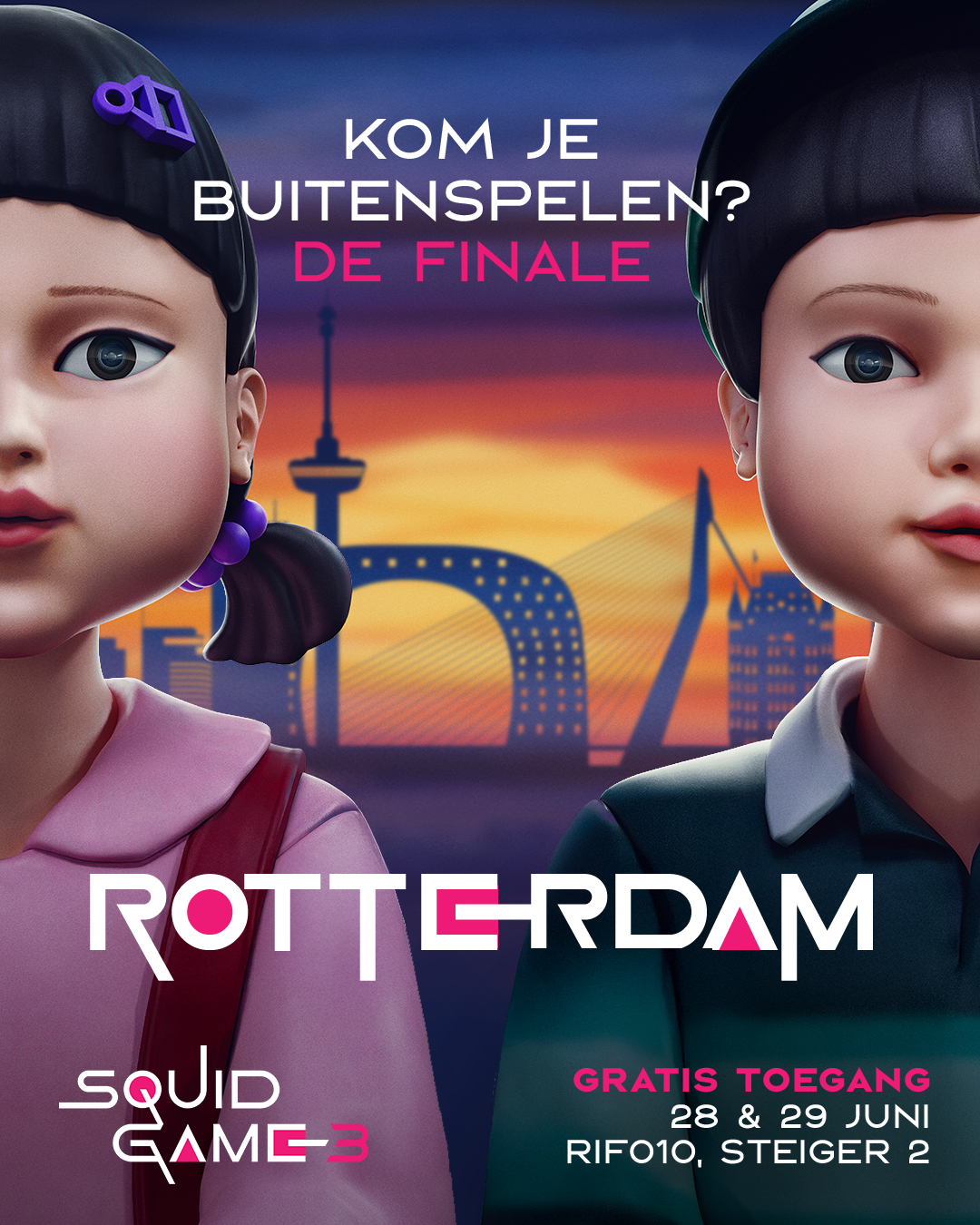 Squid Game Rotterdam