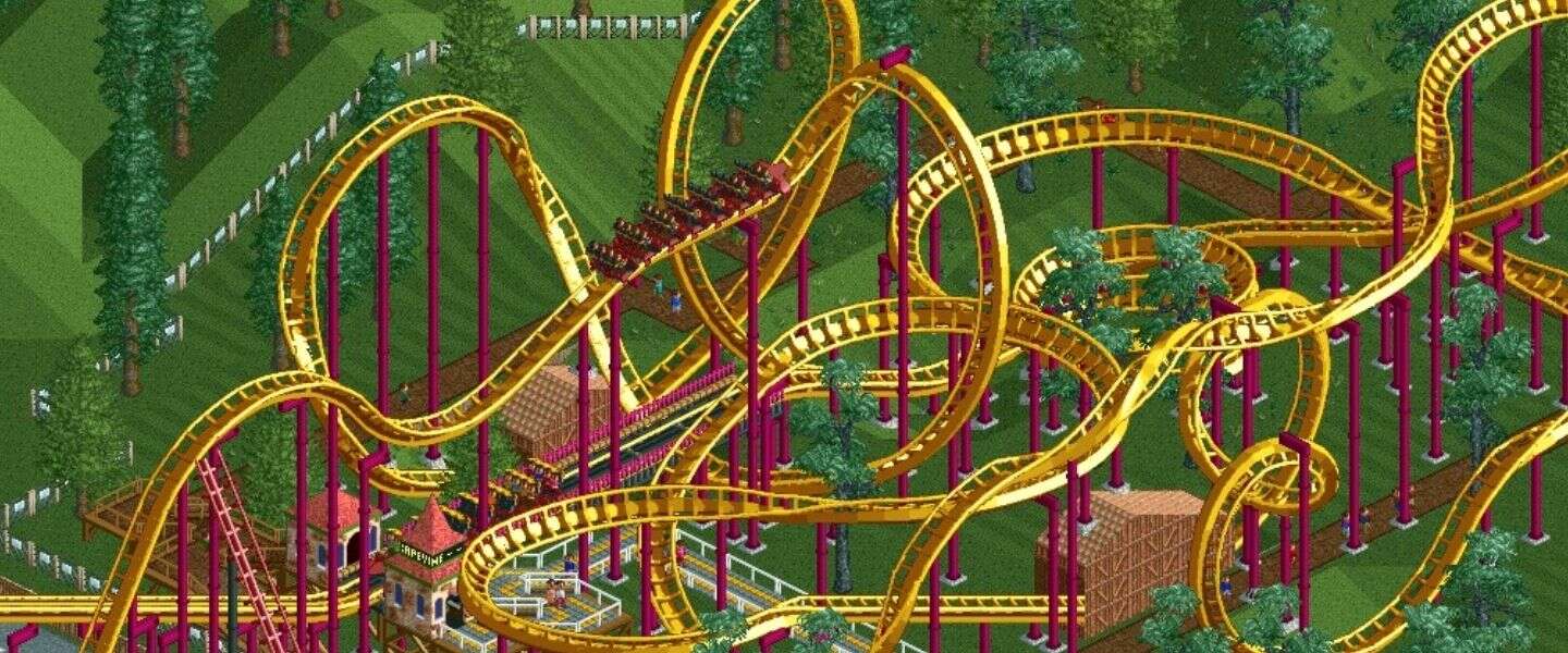 Je kunt nu Rollercoaster Tycoon spelen op Netflix